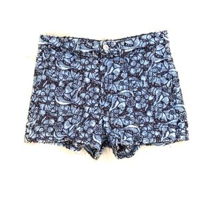 Isabel Marant Étoile | Denim Embroidered Shorts 2